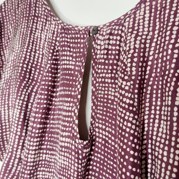 VELVET by Graham & Spencer Stunning Silk Dress with Silver Embellishments Med - Picture 5 of 7